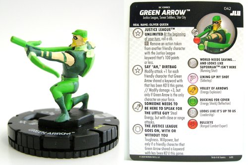 HeroClix - #042 Green Arrow - Justice League Unlimited