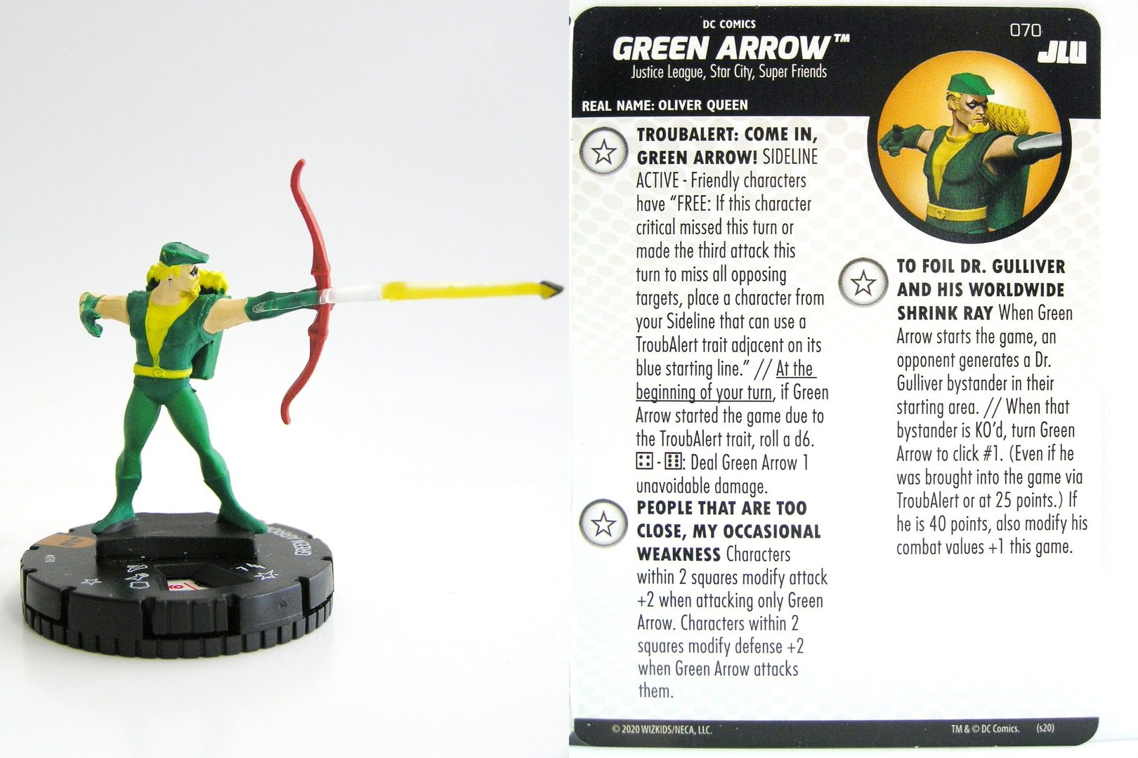 DC Heroclix Joker's Wild 008 Green Arrow