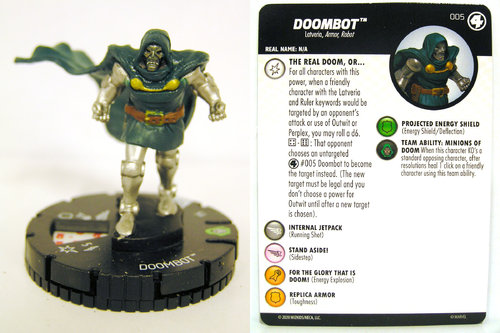 HeroClix - #005 Doombot - Fantastic Four