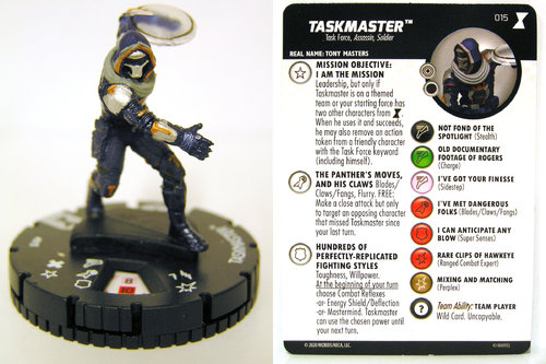 HeroClix - #015 Taskmaster - Black Widow Movie