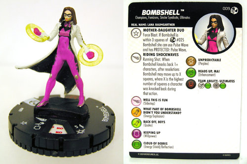 HeroClix - #009 Bombshell - Spider-Man and Venom Absolute Carnage