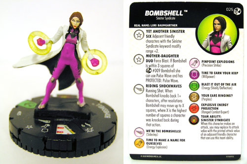 HeroClix - #025 Bombshell - Spider-Man and Venom Absolute Carnage