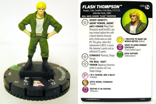 HeroClix - #028 Flash Thompson - Spider-Man and Venom Absolute Carnage
