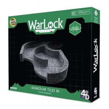 WZK16516 WarLock Tiles: Dungeon Tiles III Curves