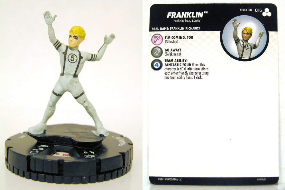 FRANKLIN 015 Fantastic Four Future Foundation Marvel Heroclix