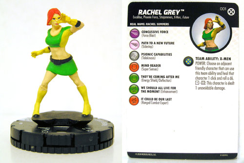 HeroClix - #001 Rachel Grey - X-Men House of X