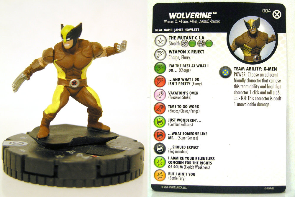 WOLVERINE #020 Marvel Heroclix Uncanny X-Men 