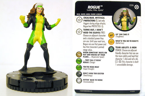 HeroClix - #036 Rogue - X-Men House of X