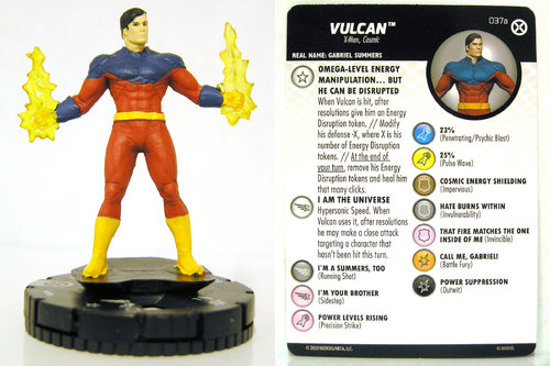 HeroClix - #037a Vulcan - X-Men House of X
