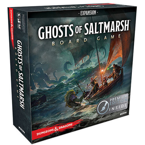 WZK87543 D&D - Ghosts of Saltmarsh Adventure System Board Game Premium Edition
