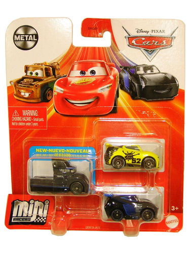 Disney Cars Mini Racers 3er Pack - Gale Beaufort