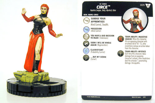 HeroClix - #009 Circe - Wonder Woman 80th Anniversary