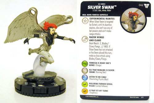HeroClix - #042 Silver Swan - Wonder Woman 80th Anniversary