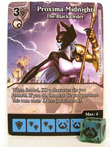 Dice Masters - #042 Proxima Midnight The Black Order - Avengers Infinity Gauntlet