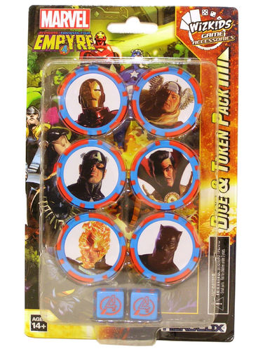 HeroClix Avengers Fantastic Four Empyre Dice and Token Pack