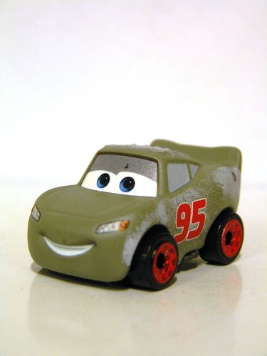 Disney Cars Mini Racers - #013 Primer Lightning McQueen
