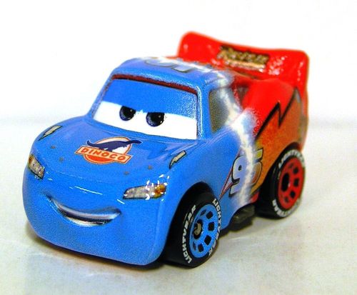 Disney Cars Mini Racers - #001 Transforming Lightning McQueen