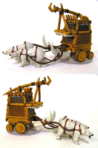D&D - #046 Goblin Battle Wagon - Large - Snowbound