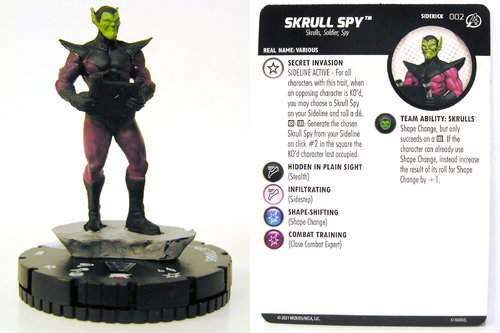 HeroClix - #002 Skrull Spy - Avengers Fantastic Four Empyre