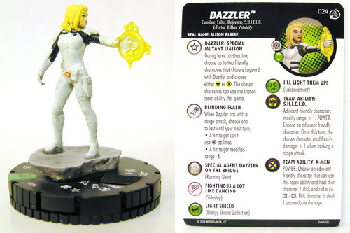 HeroClix - #024 Dazzler - Avengers Fantastic Four Empyre