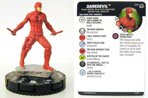 HeroClix - #030 Daredevil - Avengers Fantastic Four Empyre