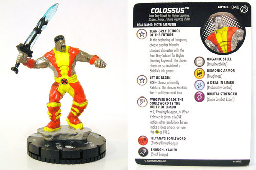 HeroClix - #040 Colossus - Avengers Fantastic Four Empyre
