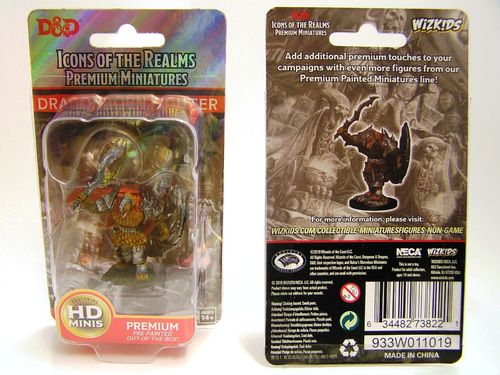 WZK73822 - Dragonborn Male Fighter - D&D Icons of the Realms Premium Miniatures