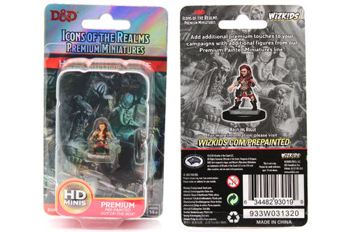 WZK93019 - Halfling Female Rogue - D&D Icons of the Realms Premium Miniatures