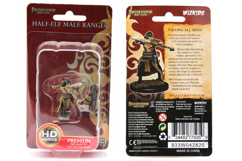 WZK77505 - Half-Elf Male Ranger - Pathfinder Battles Premium Miniatures