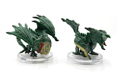 D&D - #020 Green Dragon Wyrmling - Fizbans Treasury of Dragons