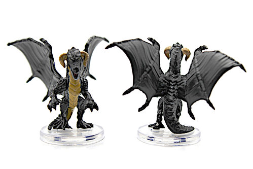 D&D - #021 Black Dragon Wyrmling - Fizbans Treasury of Dragons