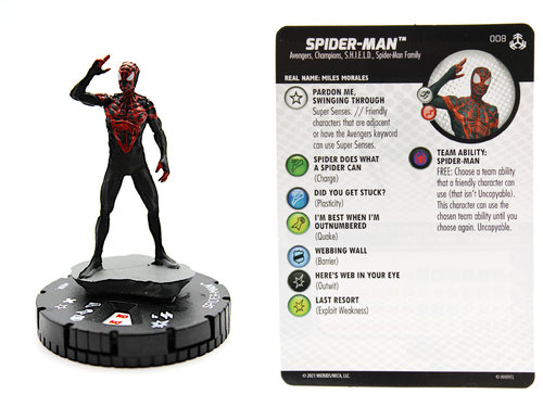 HeroClix - #008 Spider-Man - Avengers War of the Realms