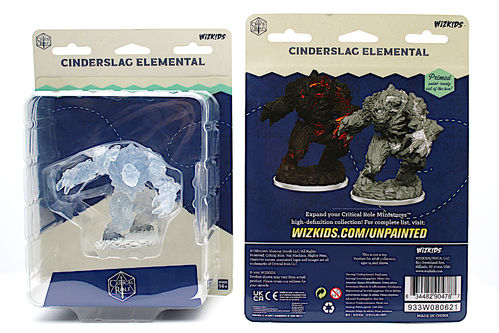 WZK90478 - D&D Critical Role - Unpainted Miniatures - Cinderslag Elemental