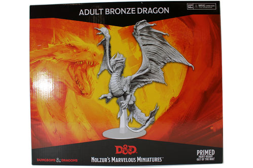 WZK90565 - D&D Nolzur's Marvelous - Unpainted Miniatures - Adult Bronze Dragon