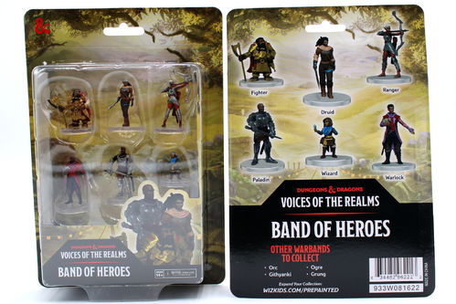 WZK96221 D&D Icons of the Realms: Band of Heroes