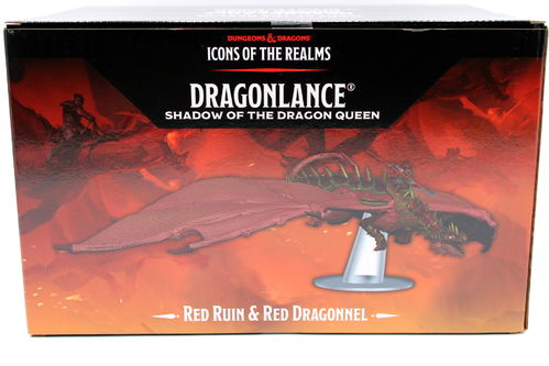 WZK96227 D&D Icons of the Realms: Dragonlance - Red Ruin & Red Dragonnel