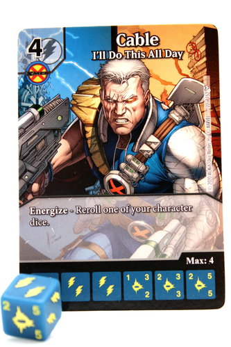 Dice Masters - #022 Cable I´ll Do This All Day - The Dark Phoenix Saga