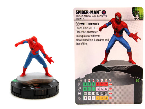 HeroClix - #017 Spider-Man - Spider-Man Beyond Amazing