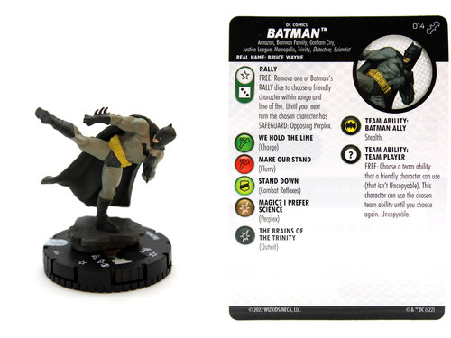 HeroClix - #014 Batman - Batman Team-Up