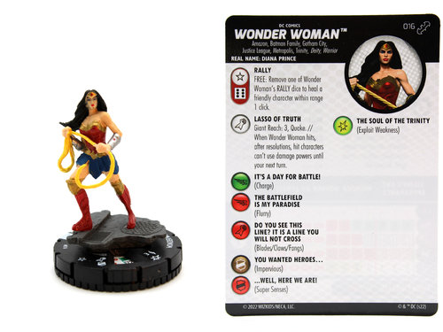 HeroClix - #016 Wonder Woman - Batman Team-Up