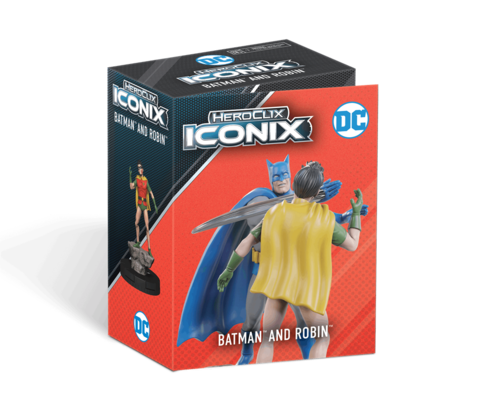 WZK84022 HeroClix Iconix: Batman and Robin