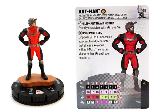 HeroClix - #008 Ant-Man - Avengers 60th Anniversary