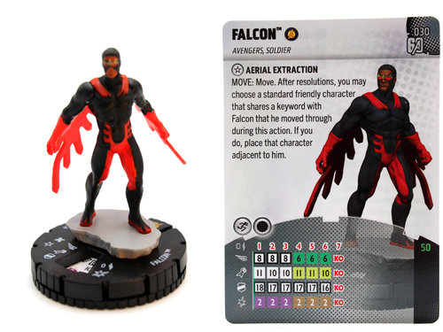 HeroClix - #030 Falcon - Avengers 60th Anniversary