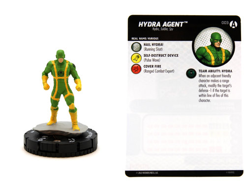 HeroClix - #003 Hydra Agent - Avengers Forever