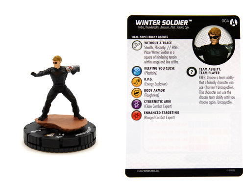 HeroClix - #004 Winter Soldier - Avengers Forever