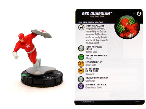 HeroClix - #017 Red Guardian - Avengers Forever