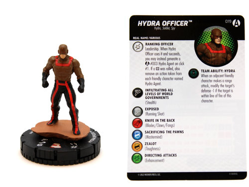 HeroClix - #019 Hydra Officer - Avengers Forever